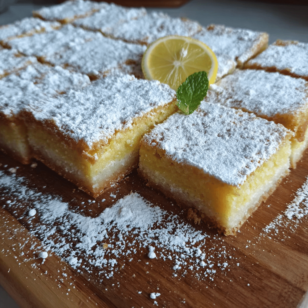 2-Ingredient Lemon Bars