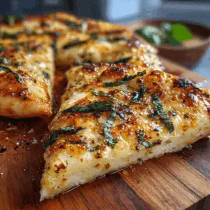 3 Cheese Lemon Basil Pizza