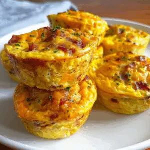 Bacon & Cheese Egg Bites