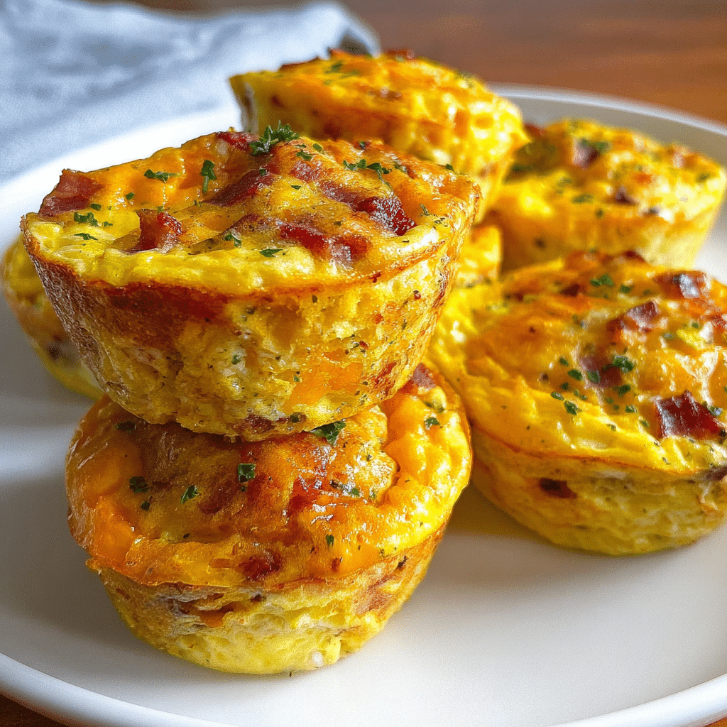 Bacon & Cheese Egg Bites