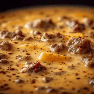 Cheeseburger Soup