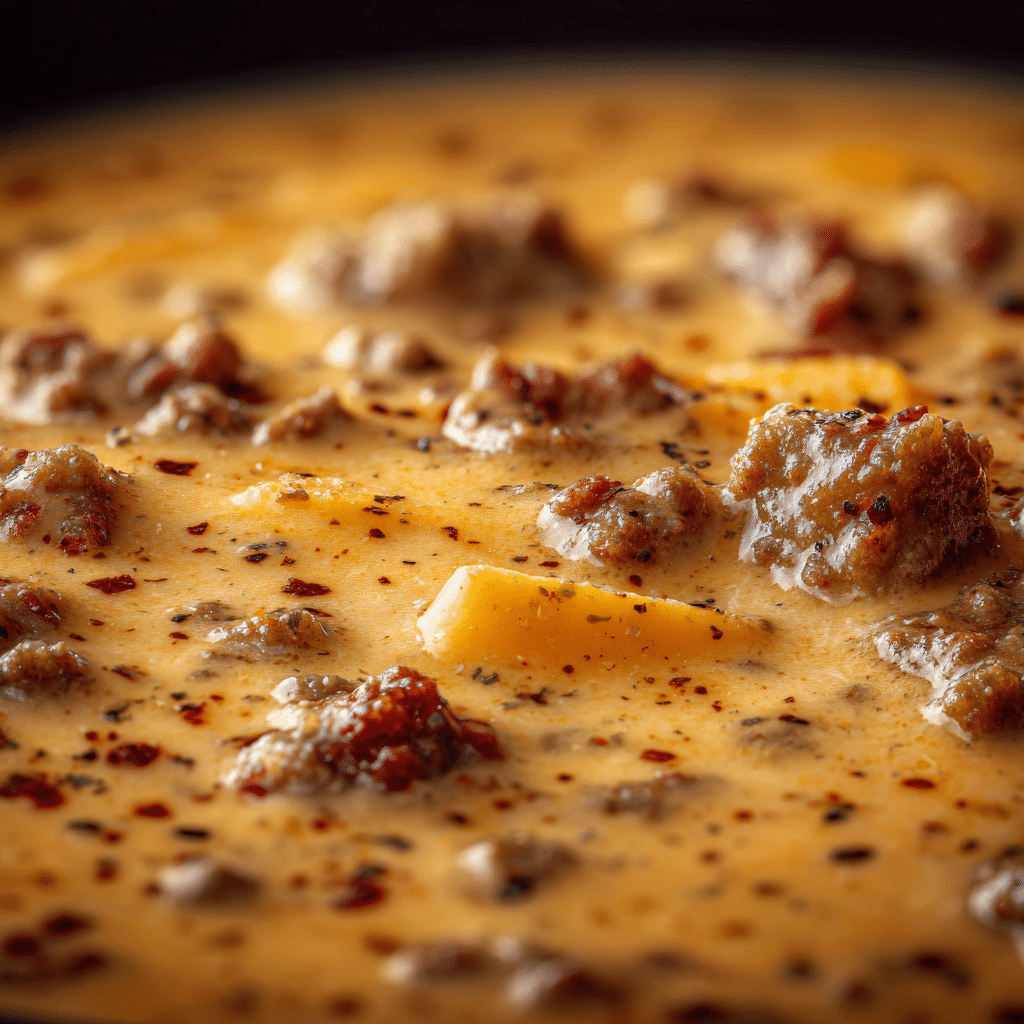 Cheeseburger Soup