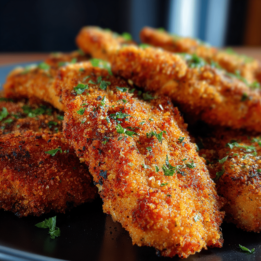 Crispy Oven Fried Chicken Tenders