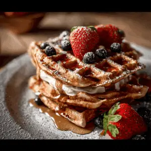 High Protein Waffles