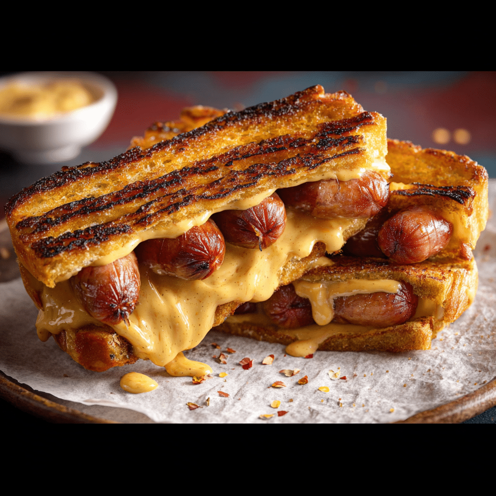 Hot Dog Grilled Cheese
