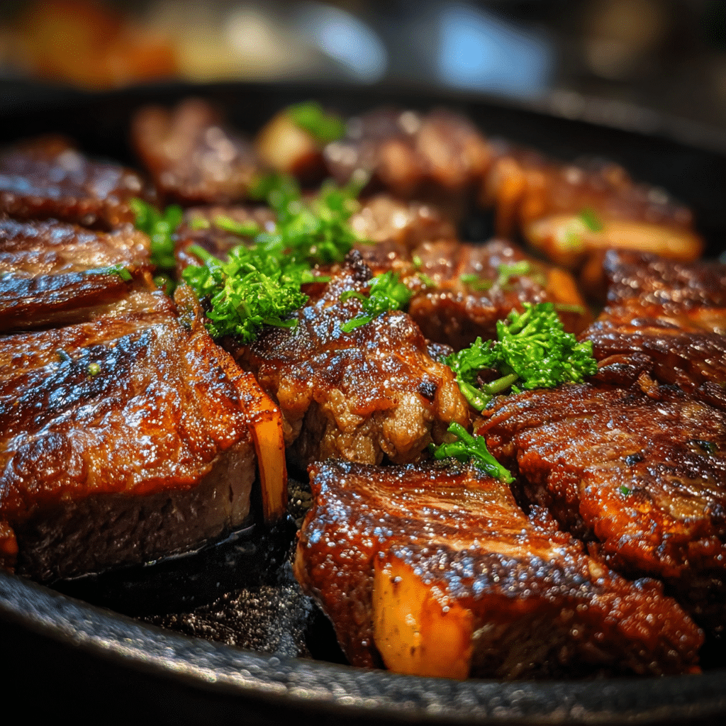 Korean BBQ Beef Short Ribs (Galbi)