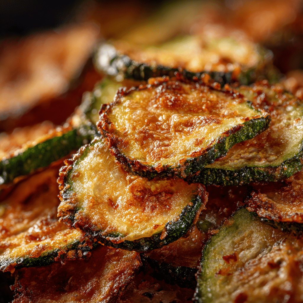 Pan Fried Zucchini Chips