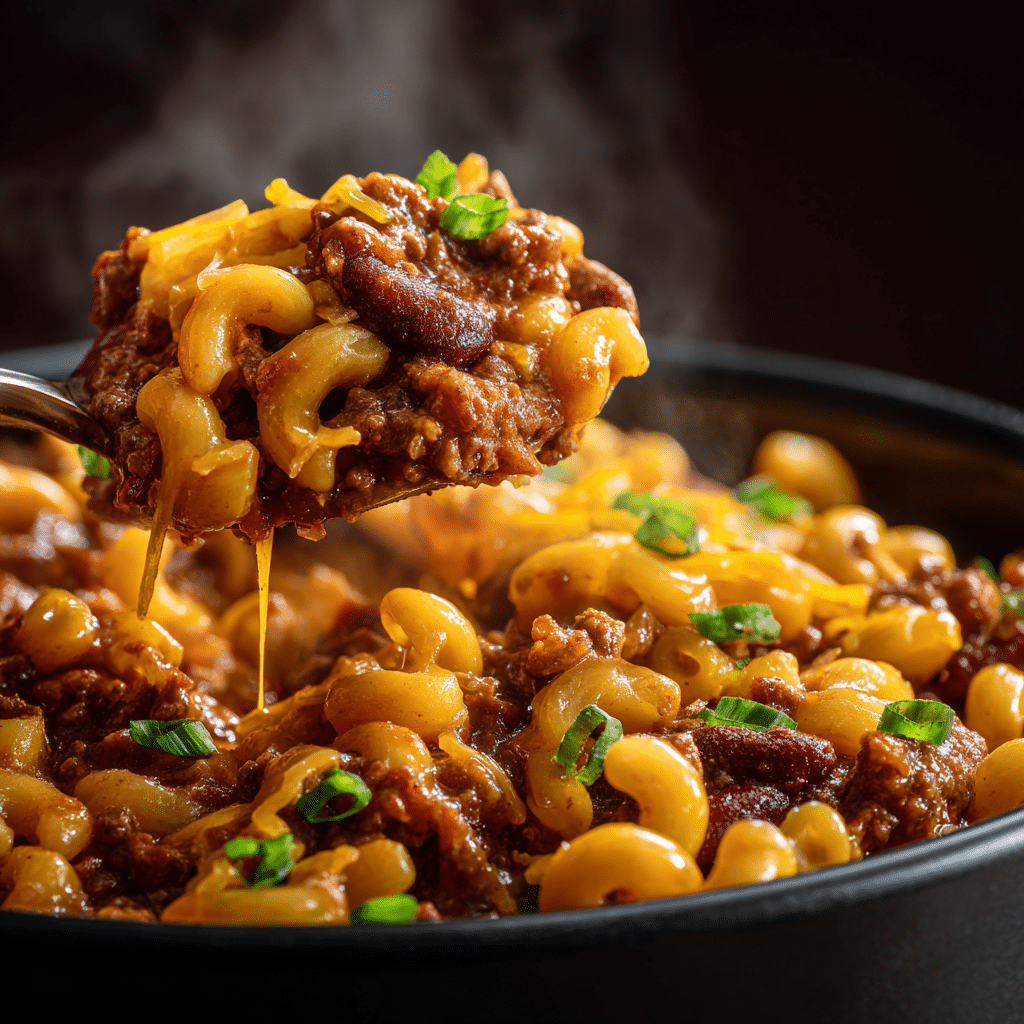 Slow Cooker Chili Mac