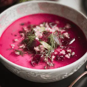 10-Minute Cold Beet Soup