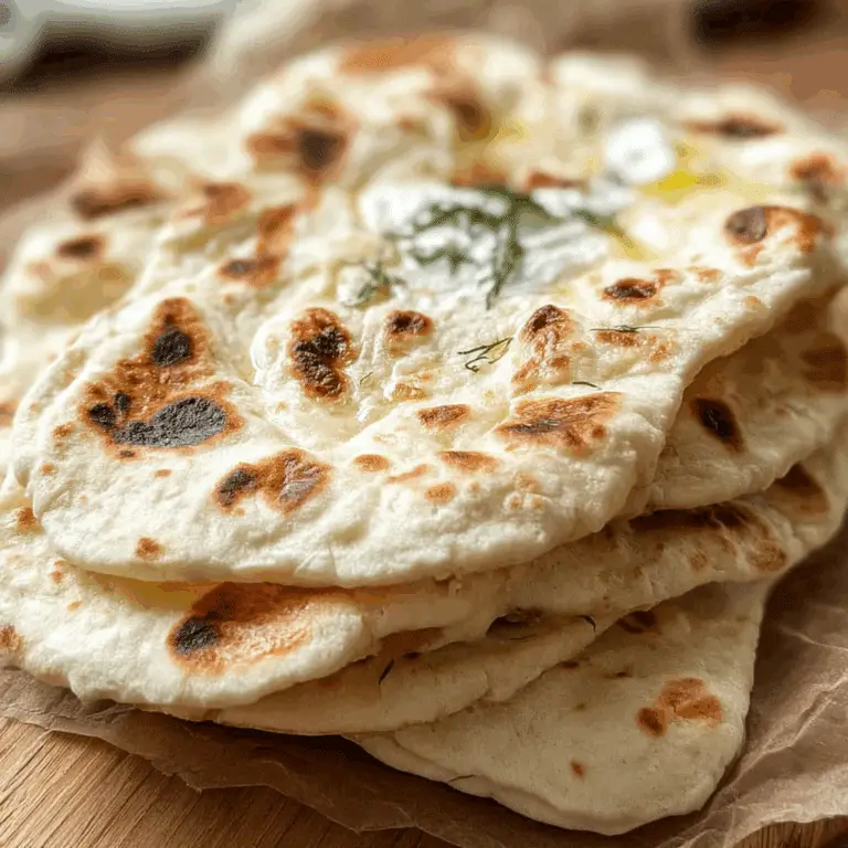 Easy 2 Ingredient Yogurt Flatbread Recipe Paradise Dishes