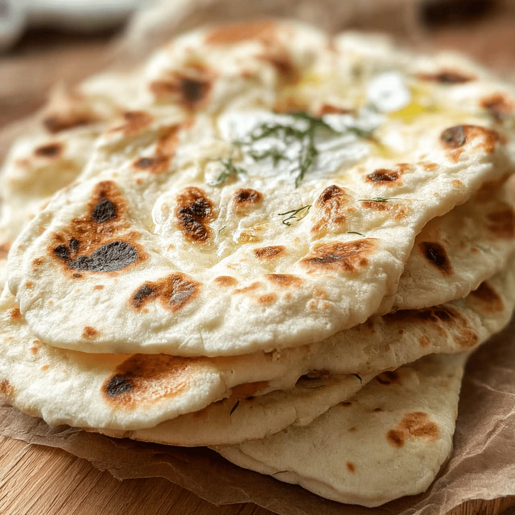 2-Ingredient Yogurt Flatbread