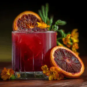 Blood Orange Mocktail