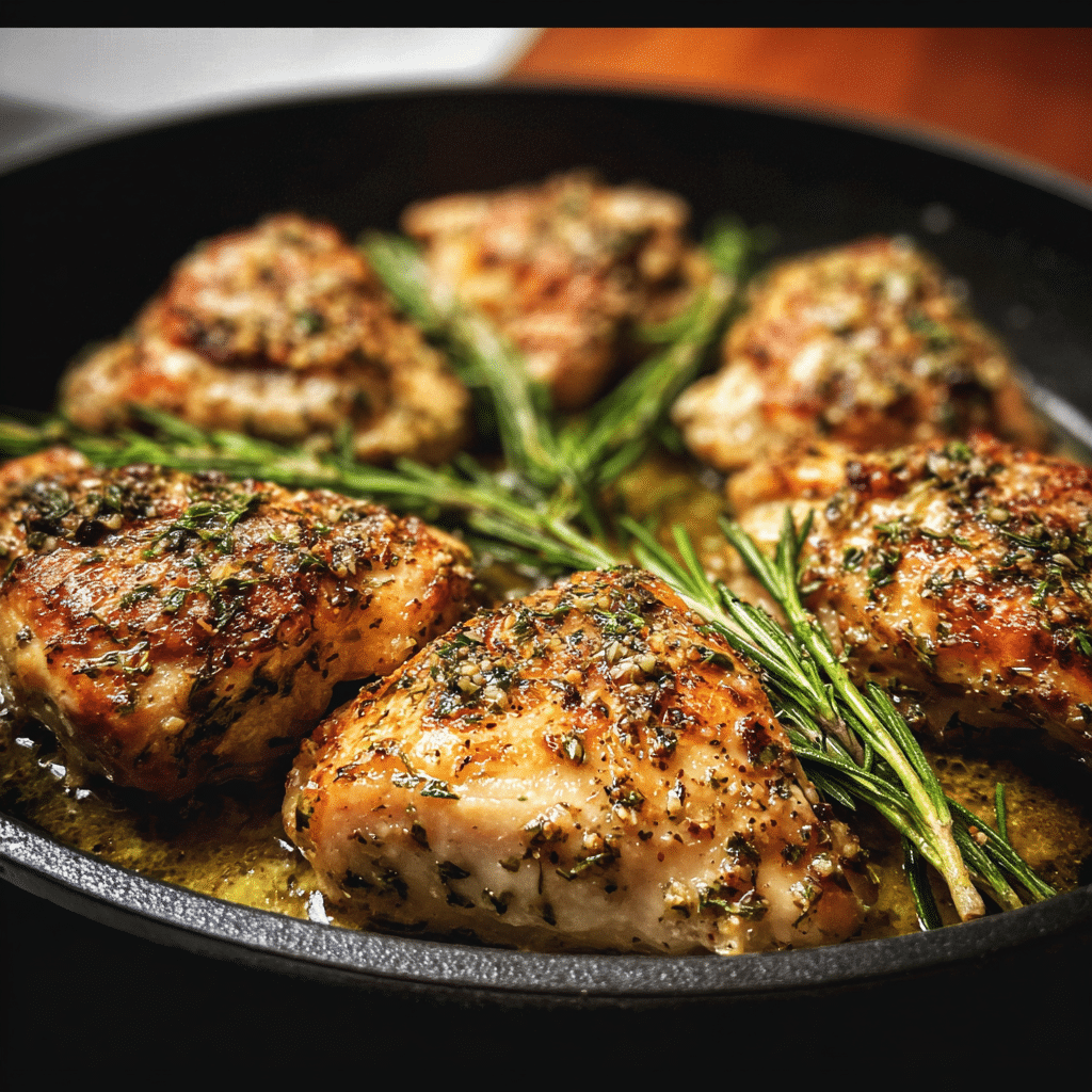 Garlic Herb Chicken in One Pan