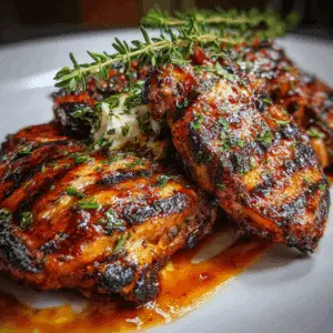 Grilled Cornell Chicken