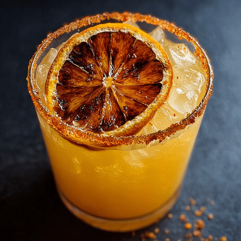 Grilled Orange Margarita