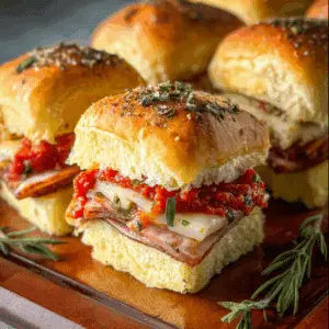 Hot Italian Sub Sliders