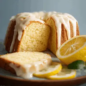 Lemon Pound Cake with Tangy Icing