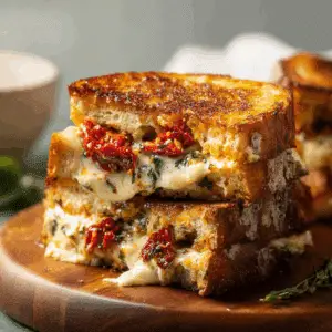 Mediterranean Grilled Cheese