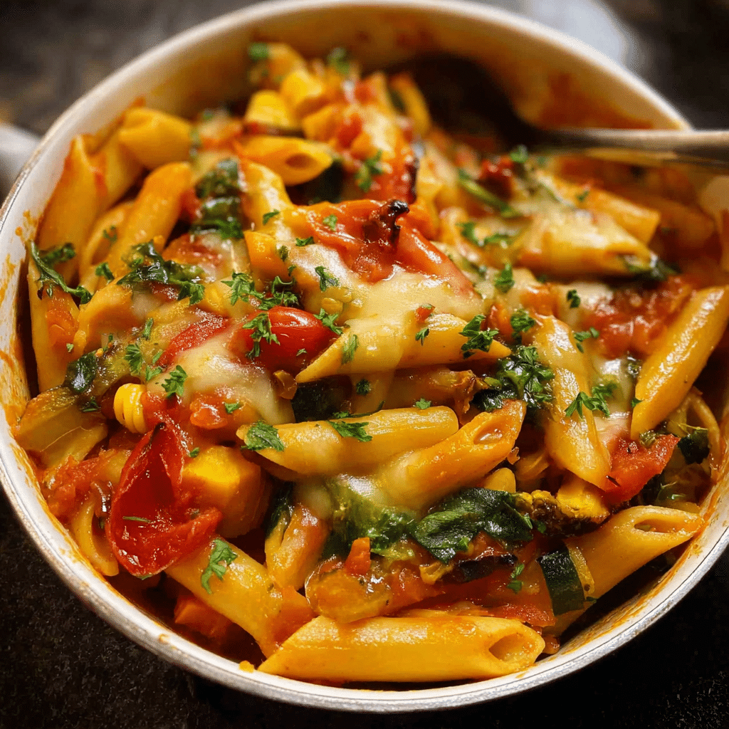 One Pot Veggie Pasta