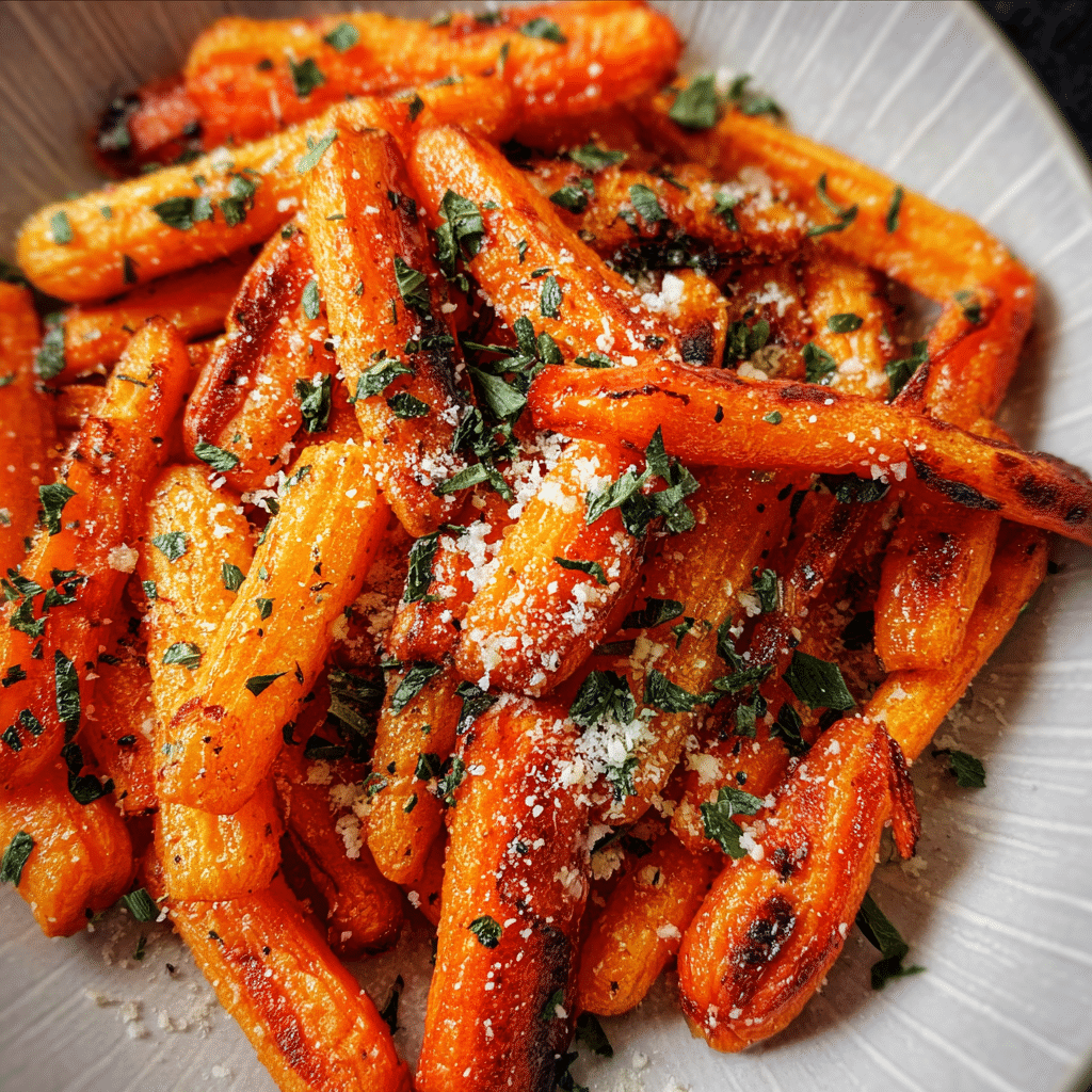 Parmesan Roasted Carrots