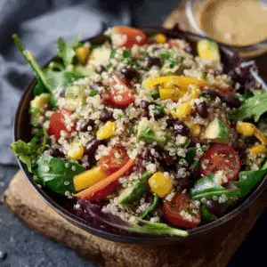 Quinoa Black Bean Summer Salad