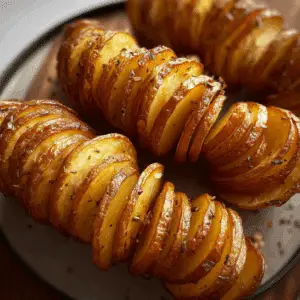 Spiral Roasted Potatoes