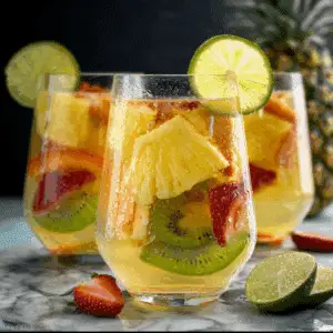 Tropical White Wine Sangria
