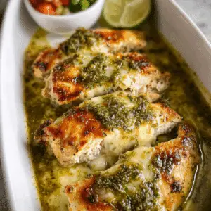 Baked Salsa Verde Chicken