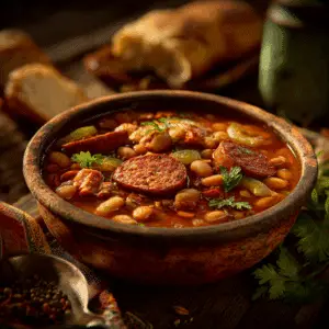 Cajun-Style Beans and Sausage