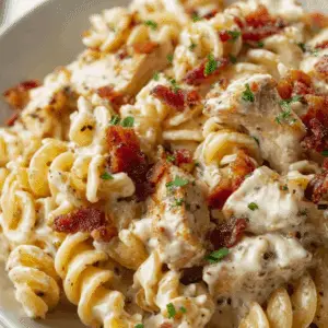 Chicken Bacon Ranch Pasta
