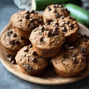 Chocolate Chip Zucchini Muffins