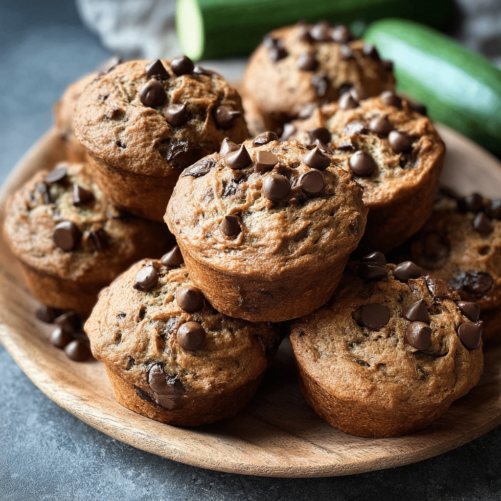 Chocolate Chip Zucchini Muffins