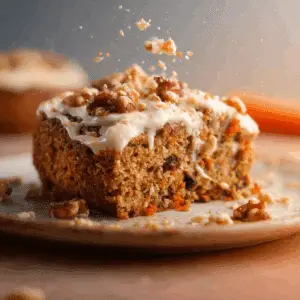 Flourless Oatmeal Carrot Cake