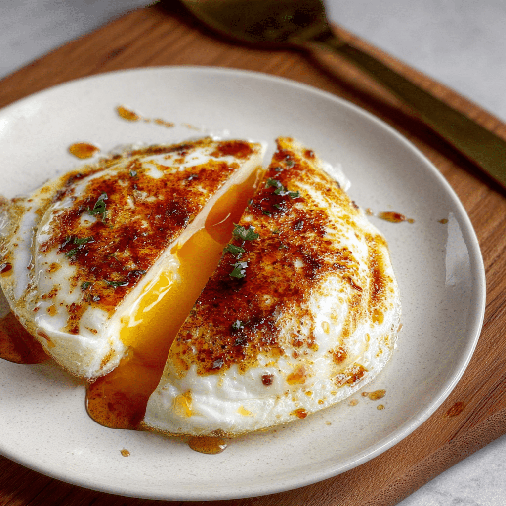 Hot Honey Mozzarella Eggs