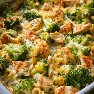 Light Chicken and Broccoli Bake