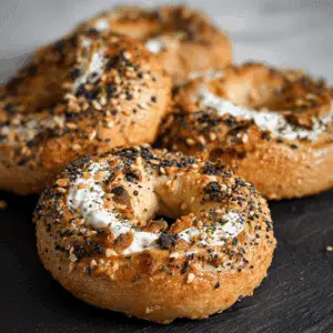 Protein Bagels with Greek Yogurt