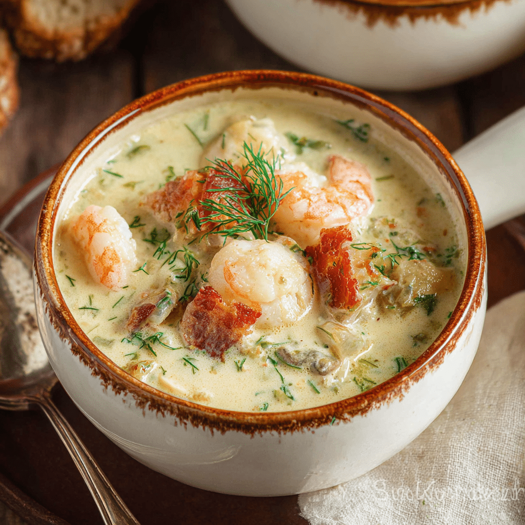 Rich Seafood Chowder
