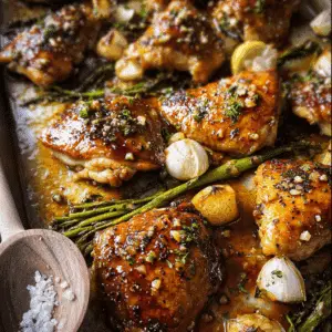 Sheet Pan Honey Garlic Chicken
