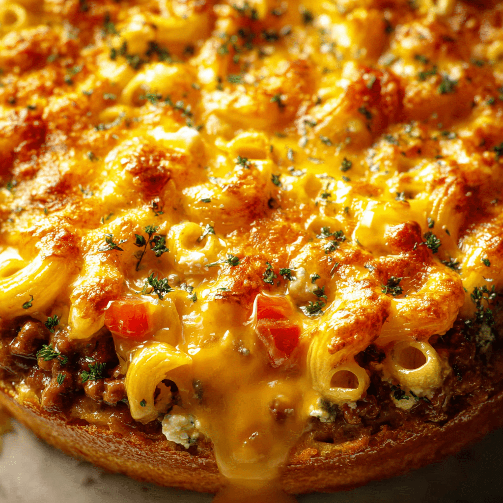 Stovetop Cheeseburger Pasta