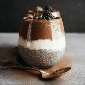 Tiramisu Chia Pudding