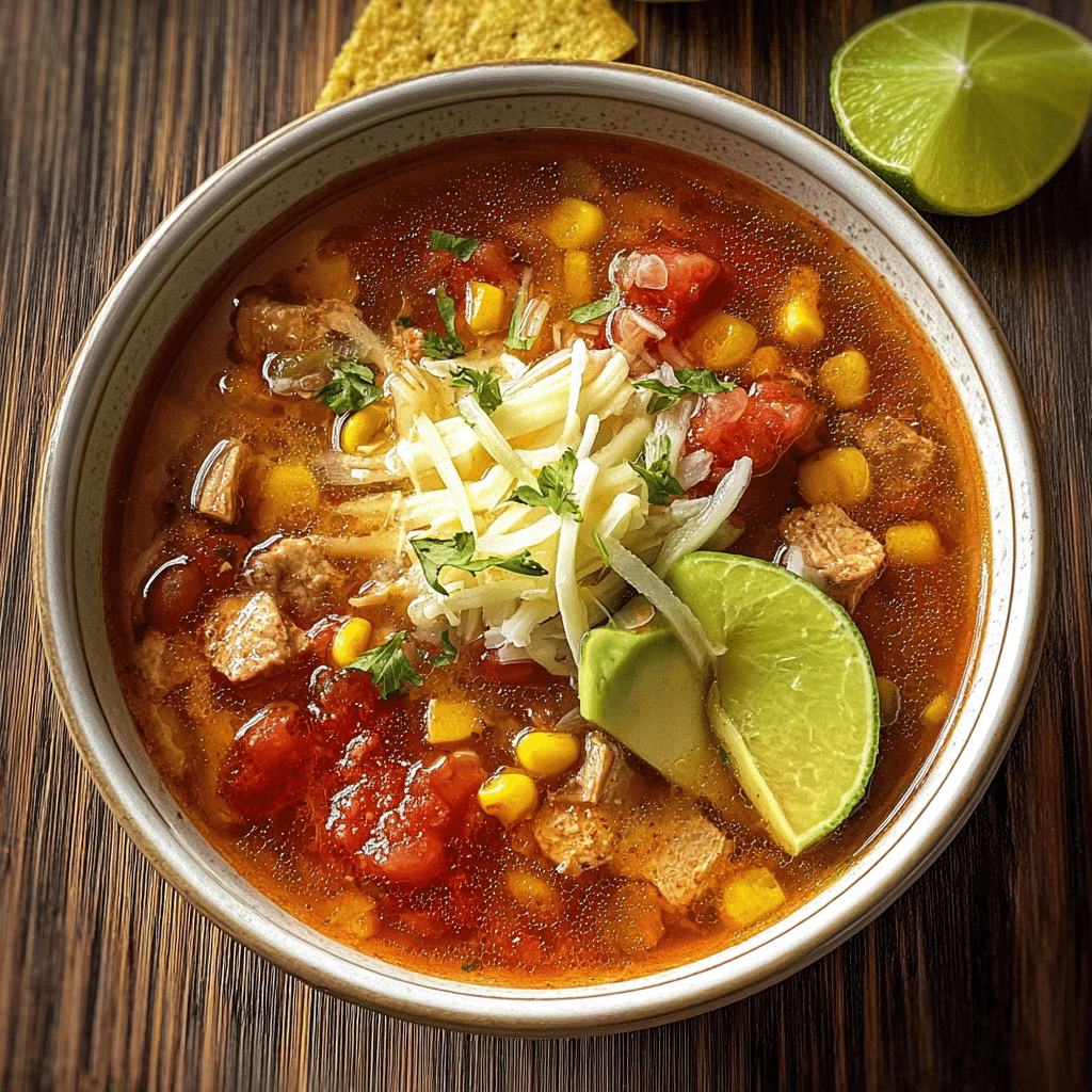 Weeknight Taco Soup