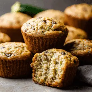 Zucchini Banana Bread Muffins