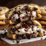 Cheesecake Stuffed Chocolate Chip Cookies