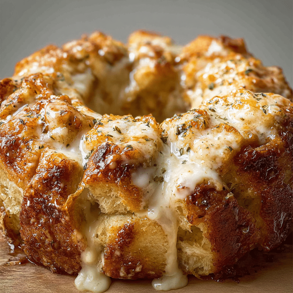 Chicken Alfredo Monkey Bread