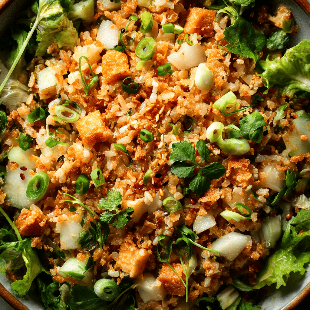 Crispy Rice Salad