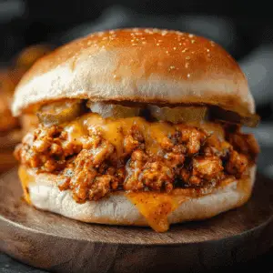 Easy Cajun Chicken Sloppy Joes Recipe