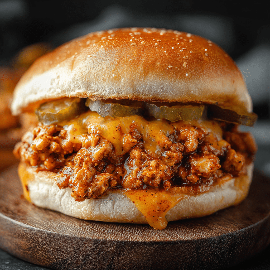 Easy Cajun Chicken Sloppy Joes Recipe