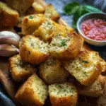 Garlic Parmesan Bread Bites – Buttery & Addictively Good!
