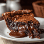 Gooey Brownie Pie