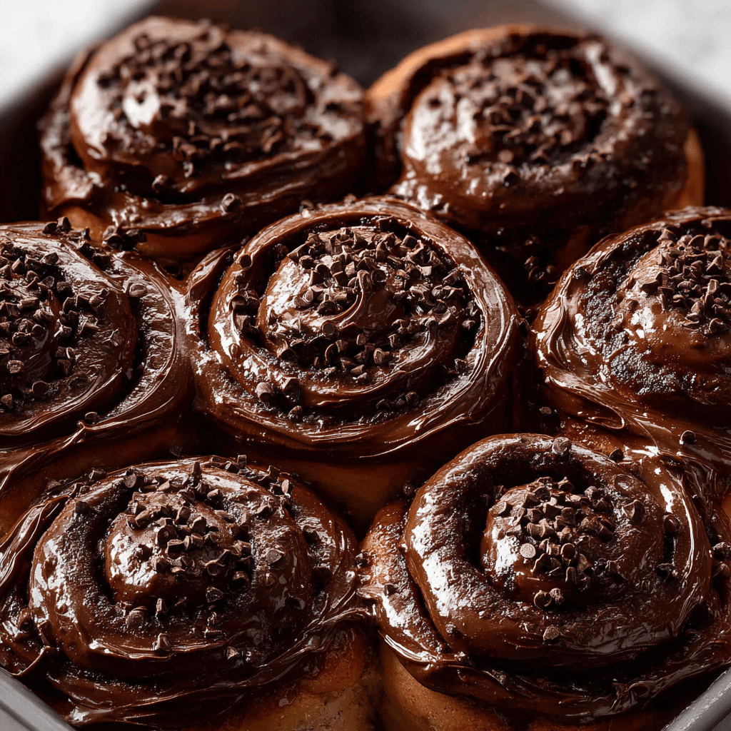 Irresistible Chocolate Cinnamon Rolls